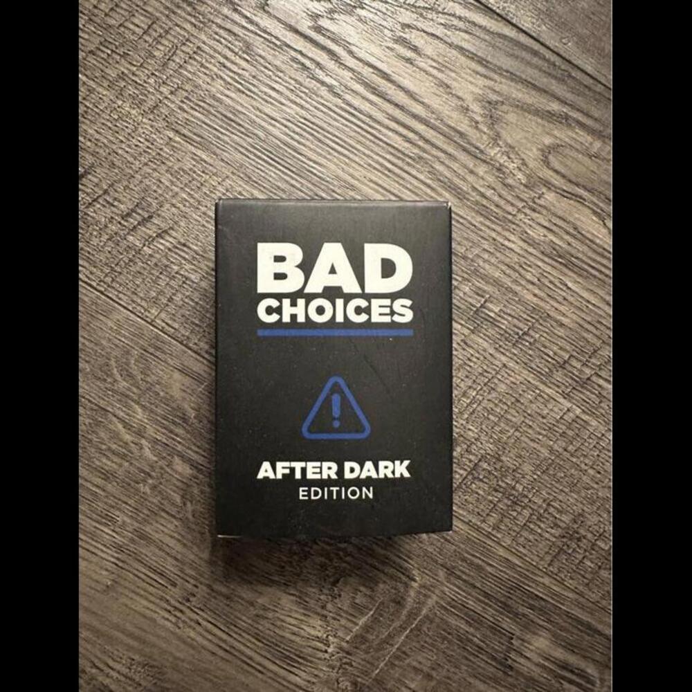 Choices After Dark Edition Game - Black and Blue